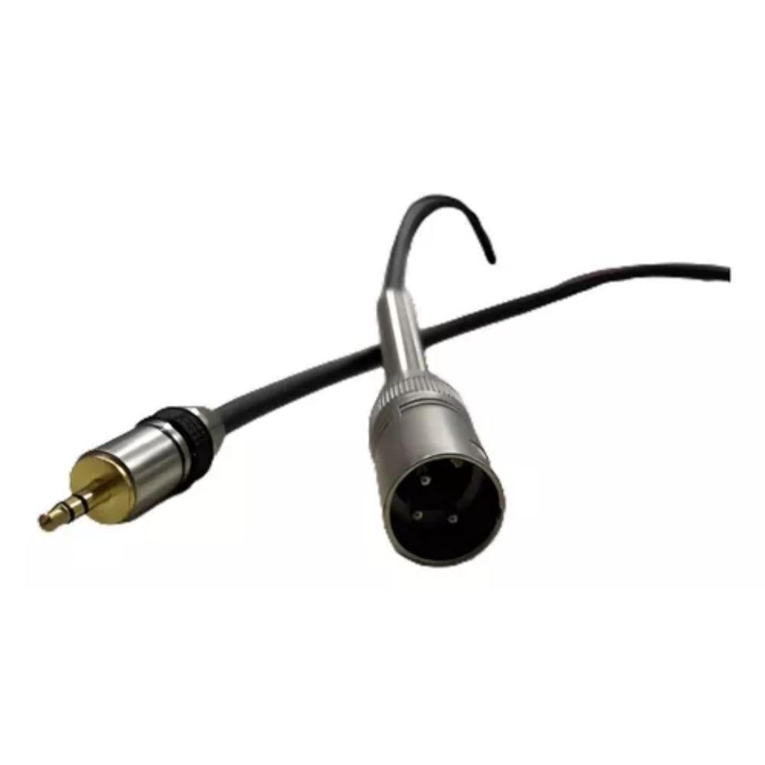 CONECTOR CANNON MACHO 3 PINES DE METAL REAN   