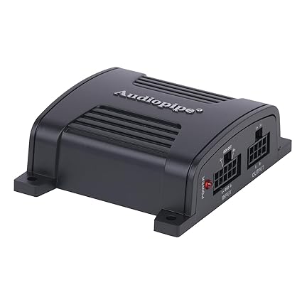  CONVERTIDOR DE SALIDA 2 CANALES AUDIOPIP /  INDICADOR LED ENTRADA HASTA 55w /  SALIDA HASTA 8vol /  10Hz-30K  