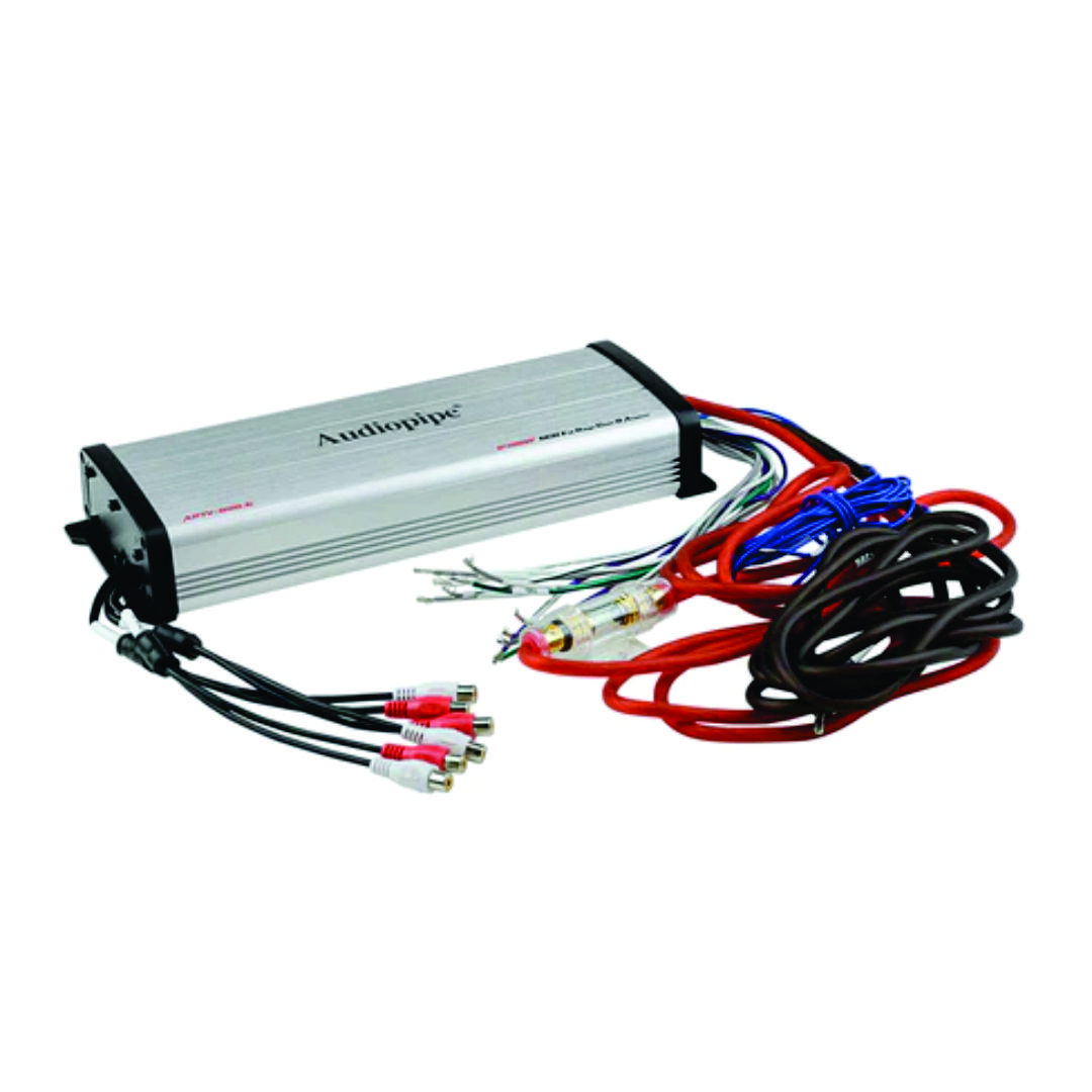 AMPLIFICADOR 6 CANALES 1100W MARINA 6X100W RMS 4 OHM/ 6x160W 2 OHM/  MONO OHM 3x320W/ FULL RANGO CLASE  