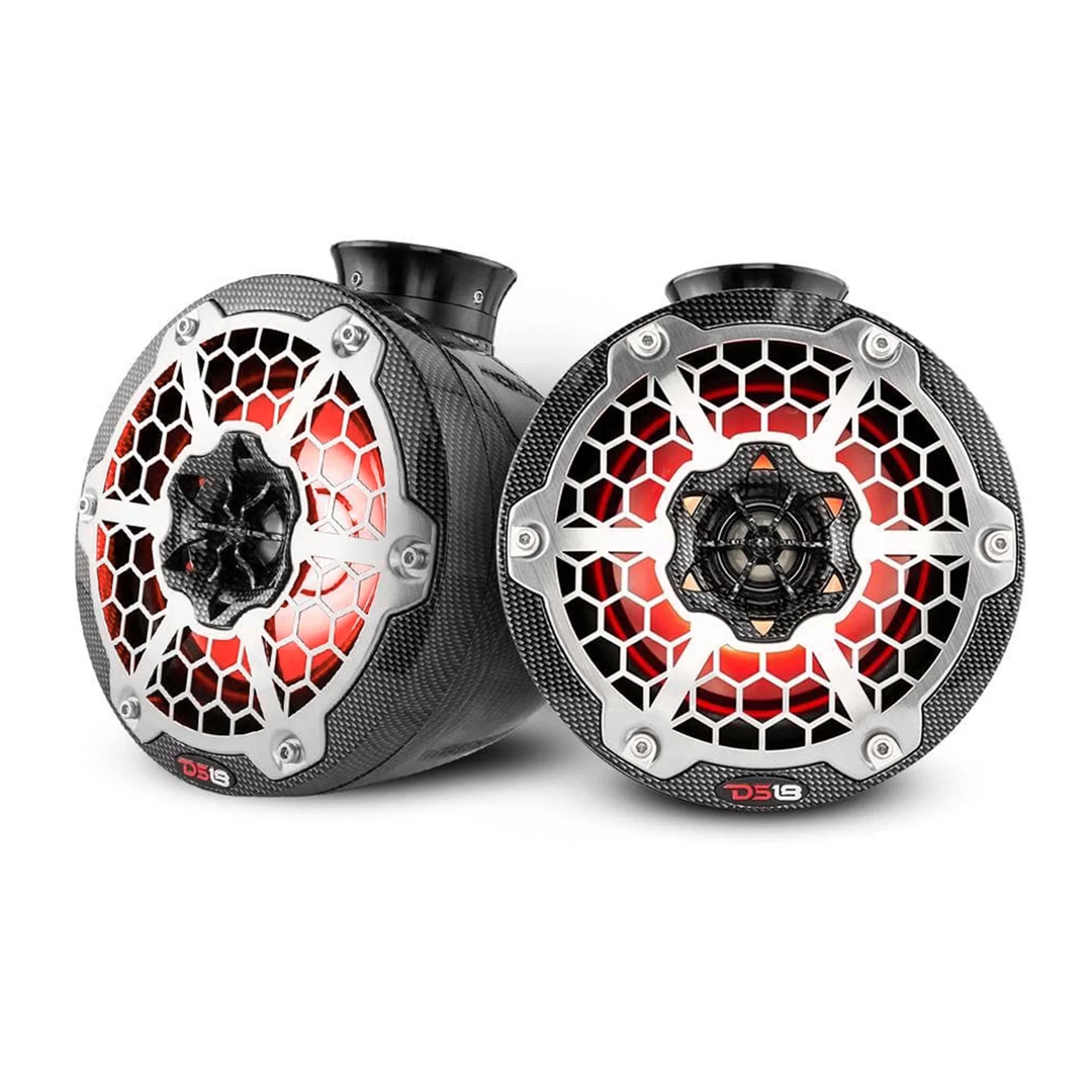  TORRE 6.5 Pulgadas 300W  4 OHM PAR CORTA FIBER DS18   