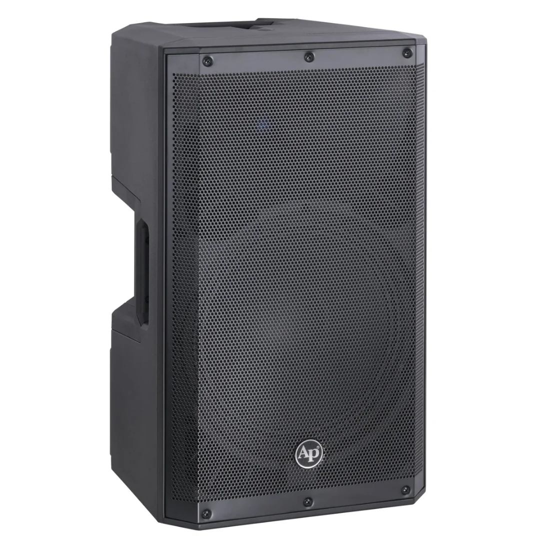  CORNETA AMPLIFICADA 15 Pulgadas 1000w AUDIOPIPE 2 VIAS PROCESAMIENTO DSP PROFESIONAL  