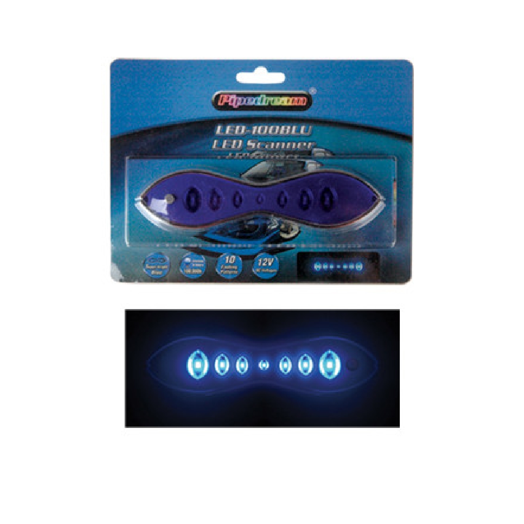  LUCES LED COLOR AZUL Pipedreams CON 7 MICRO LED AZULES, BAJO CONSUMO   