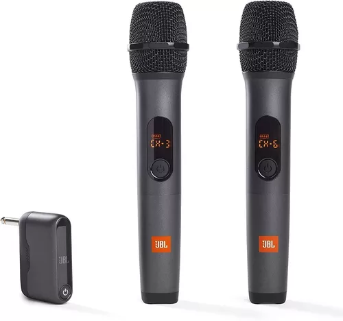  PAR DE MICROFONOS PROFESIONALES JBL RECARGABLES   