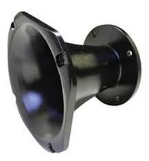  DIFUSOR  2 Pulgadas TROMPETA DE PLASTICO ZEBRA ROSCA DE METAL GARGANTA 50mm  