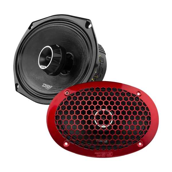  MEDIO 6X9 Pulgadas 550w 4 Ohm 2 VIAS UND DS18 1.5 Pulgadas VC /  98dB /  60Hz-22KHz /  275w RMS P/ TWEETER  