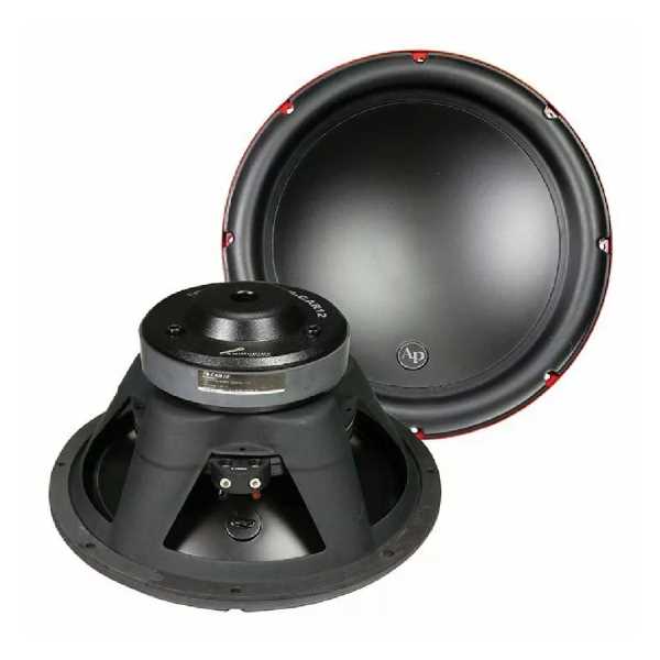  BAJO 12 Pulgadas 750w  4 Ohm AUDIOPIPE 2 Pulgadas VC /  89dB /  25-1200Hz 375w RMS DISEÑADO EN USA 