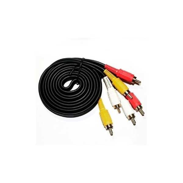  CABLE PARA AUDIO Y VIDEO RCA P/ DVD AUDIOPIPE   