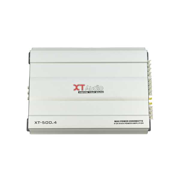  AMPLIFICADOR 4 CANALES 2400w 2-Ohm XT CLASE AB  DISEÑADO EN REPUBLICA DOMINICANA 
