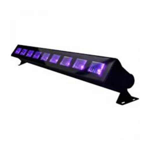  LUCES UV LED 30w LUZ NEGRA ZEBRA TAMAÑO 750x70x70mm (29.5 Pulgadasx2.8 Pulgadasx2.8 Pulgadas) ESPECIAL PARA CUALQUIER FIESTA  